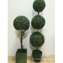 Hot sale Artificial ornamental topiary ball tree for decor